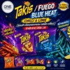 ขนม Takis Fuego/Blue Heat – Chilli & Lime ขนมข้าวโพดทอดกรอบ รสเผ็ด เปรี้ยว นำเข้าจาก USA 🇺🇸
