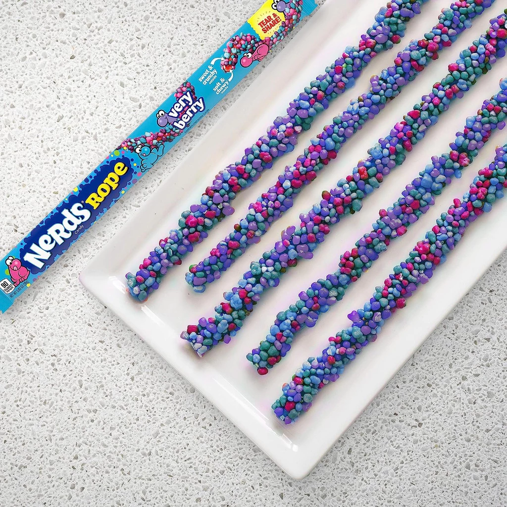 ขนม Nerds Rope เยลลี่ยืดได้พร้อมลูกอมเคลือบ - Image 4
