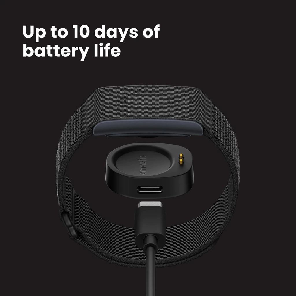 Amazfit Helio Strap Black สายรัดฟิตเนส - Image 4