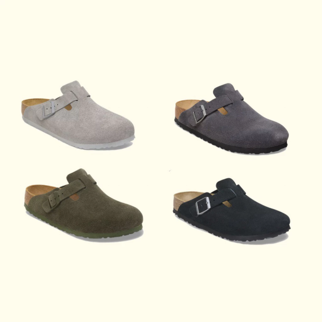 Birkenstock Boston Suede Leather Clog - Image 5