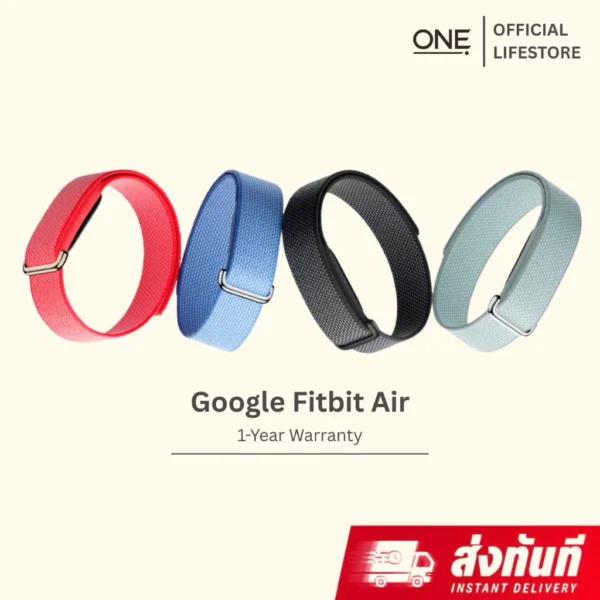 ส่งทันที | Google Fitbit Air สายรัดข้อมืออัจฉริยะ with Google AI – พร้อมประกัน 1 ปี นำเข้าจาก USA 🇺🇸